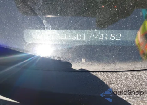 2013 Mazda Mazda3 I Sport z USA, uszkodzony, nr VIN JM1BL1U73D1794182